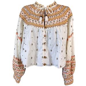 Veronica Beard Fernanda Embroidered Cropped Jacket